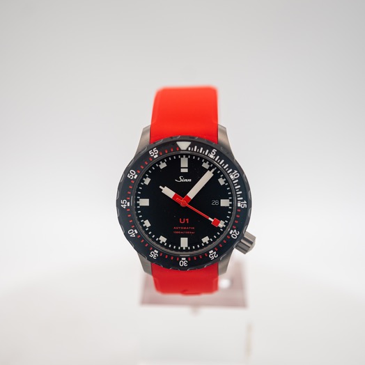 Sinn Diving Watches 1010.050-Silicone-LFC-Red