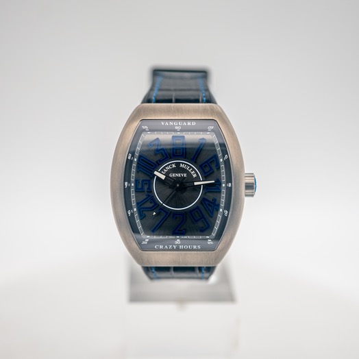 Franck Muller Vanguard Crazy Hours Black Dial Men's Watch V45 CH TT BR BL